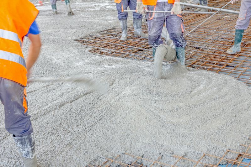 Concrete Pouring Process